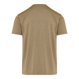 Cotton crew neck t‑shirt