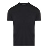 Cotton crewneck t‑shirt