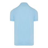 Cotton‑pique polo shirt