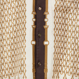 Printed silk twill bowling shirt