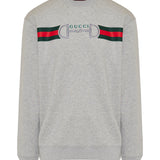 Printed cotton sweatshirt