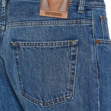 Cotton denim jeans