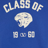 Panther-print sweatshirt