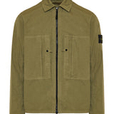 Stone Island Comfort-fit zip-up overshirt