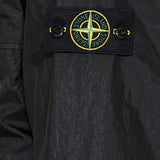 Hooded jacket with water-resistant membrane