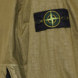 Stone Island Hooded organic-look nylon panama jacket