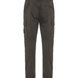Stone Island Organic-cotton stretch broken-twill trousers