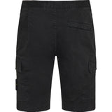 Organic cotton stretch broken-twill shorts