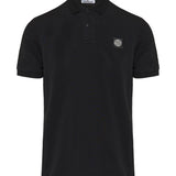 Logo-appliquéd cotton-blend pique polo shirt
