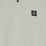 Stone Island Logo patch polo shirt
