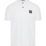 Logo-appliquéd cotton-blend pique polo shirt