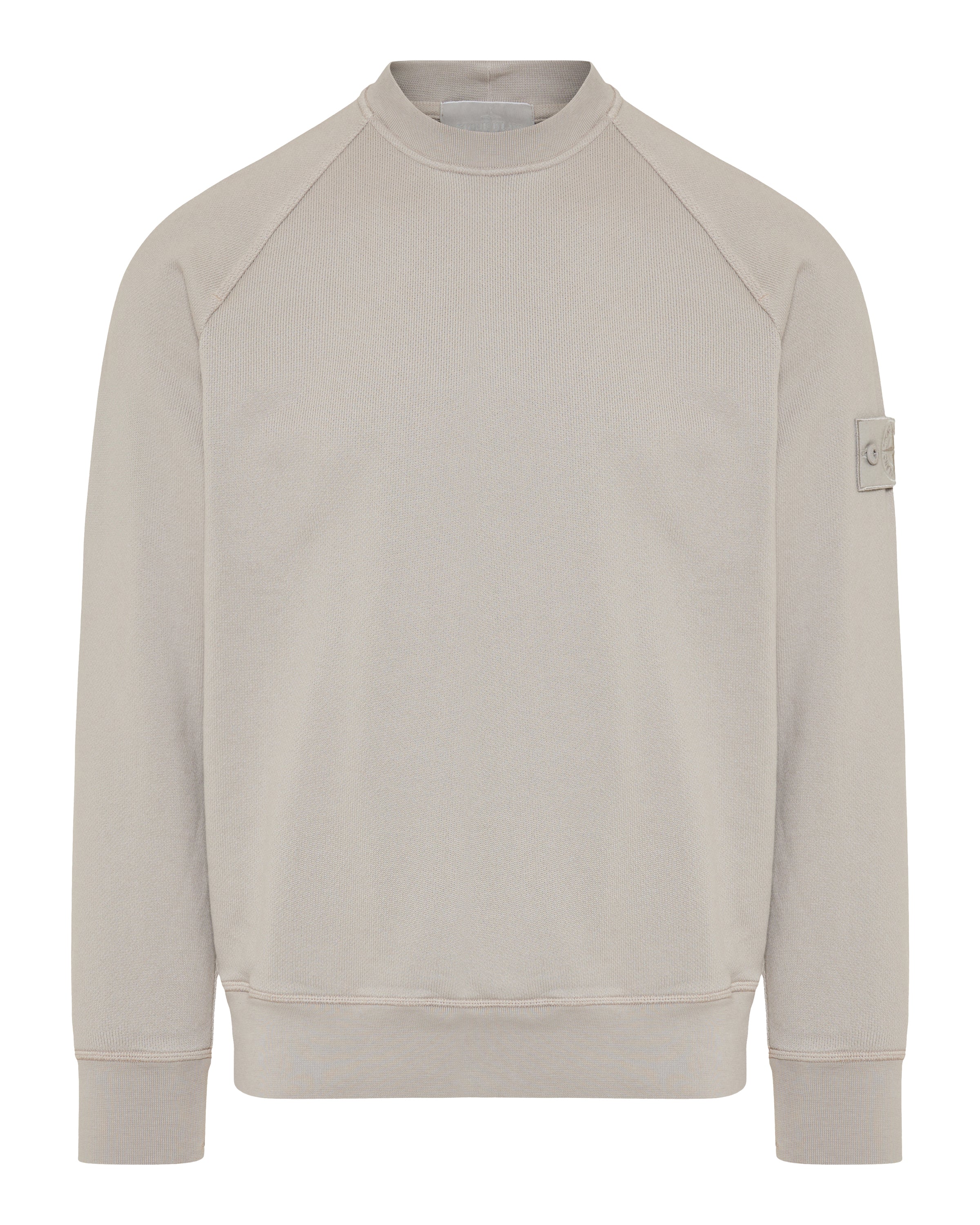 Stone Island Heavy organic cotton fleece sweatshirt – Luisa World