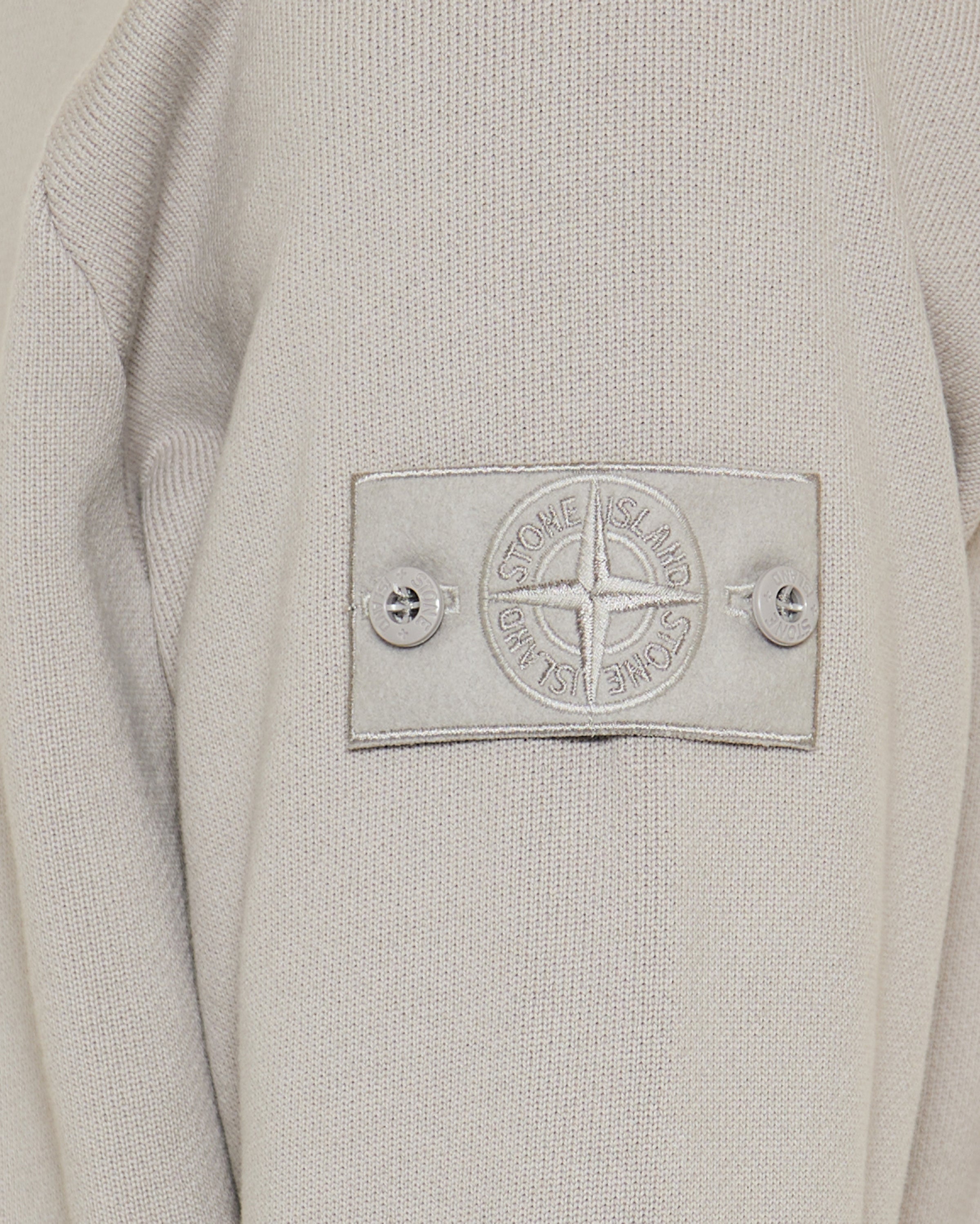 Stone Island Heavy organic cotton fleece sweatshirt – Luisa World