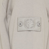 Stone Island Heavy organic cotton fleece sweatshirt