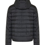 Vermeille hooded short down jacket