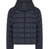 Tahrir square quilted hooded down jacket