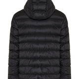 Alrai hooded short down jacket