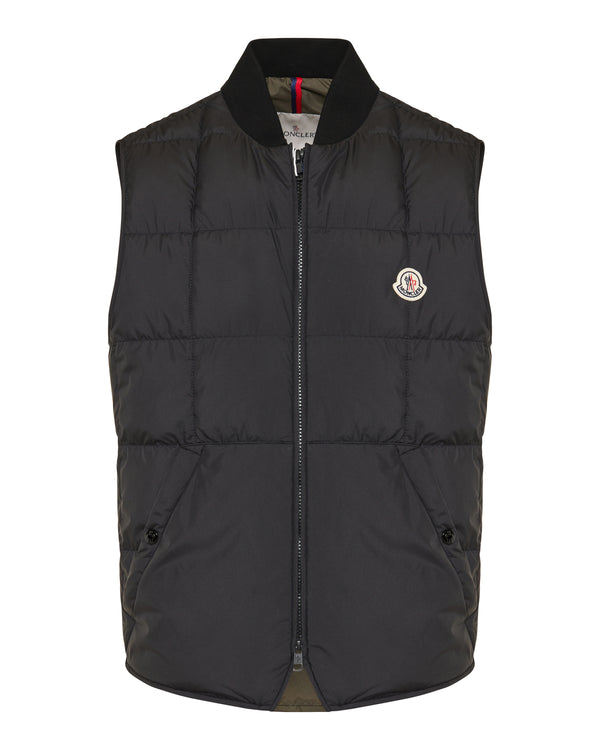 Elberton square-quilted down gilet