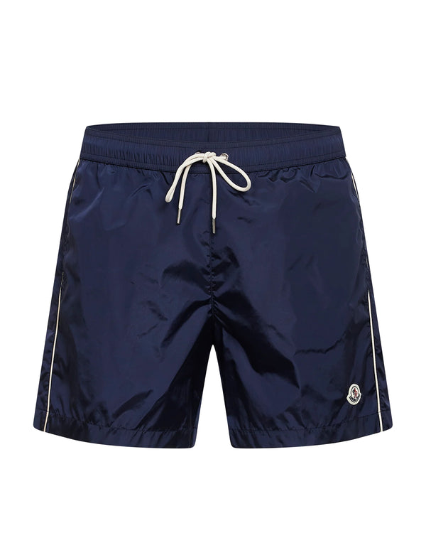 Moncler Logo patch swim shorts