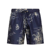 Moncler Floral print swim shorts