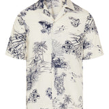 Moncler Floral print cotton shirt