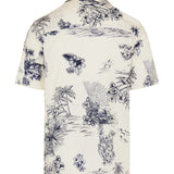 Moncler Floral print cotton shirt