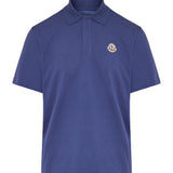 Moncler Logo patch cotton polo shirt