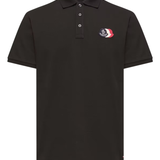 Moncler Logo-patch cotton piqué polo shirt