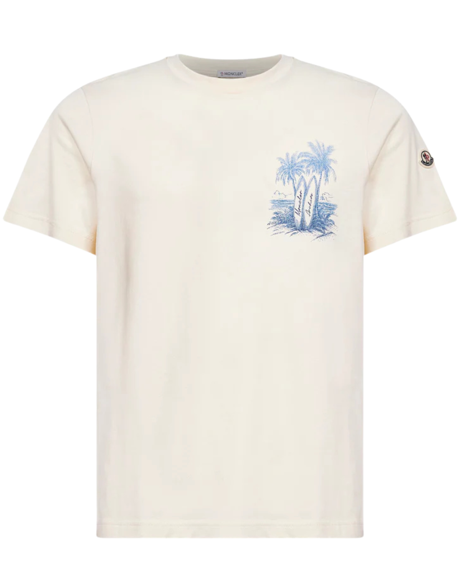 Moncler Logo-print cotton t-shirt – Luisa World
