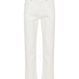 Straight‑leg jeans