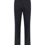 Slim-fit stretch cotton trousers