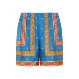 Versace The Ring Master silk-twill shorts