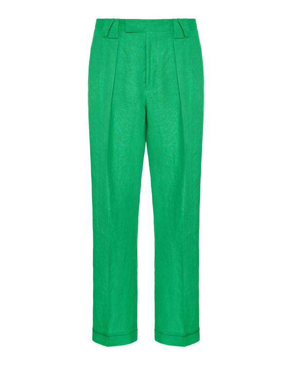 Versace Hemp formal trousers