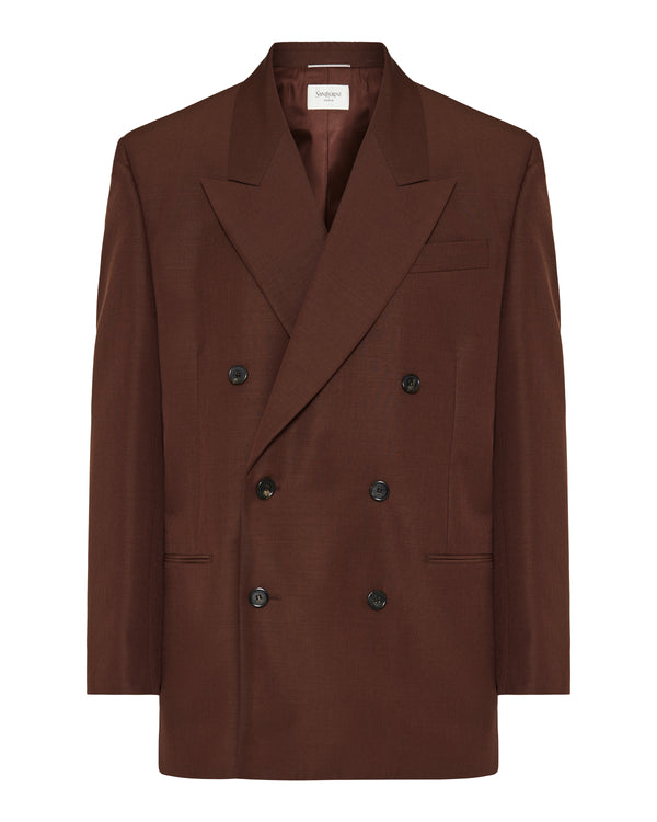 Saint Laurent Wool double-breasted jacket