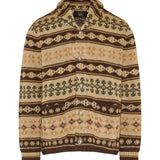 RRL Jacquard-knit linen-blend cardigan