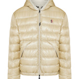 Berguns reversible hooded down bomber jacket