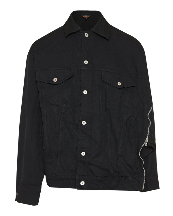 Comme des Garçons Black Bias Cut Jacket