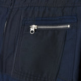 Comme des Garçons Homme Patchwork zip overshirt