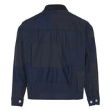 Comme des Garçons Homme Patchwork zip overshirt