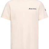 Moncler Embroidered logo cotton T-shirt