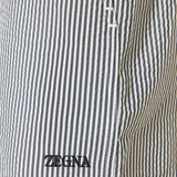 Zegna Striped swim shorts