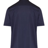 Silk and cotton polo shirt