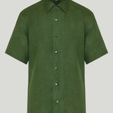 Zegna Linen short-sleeve shirt