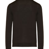 Cashmere blend crew neck sweater