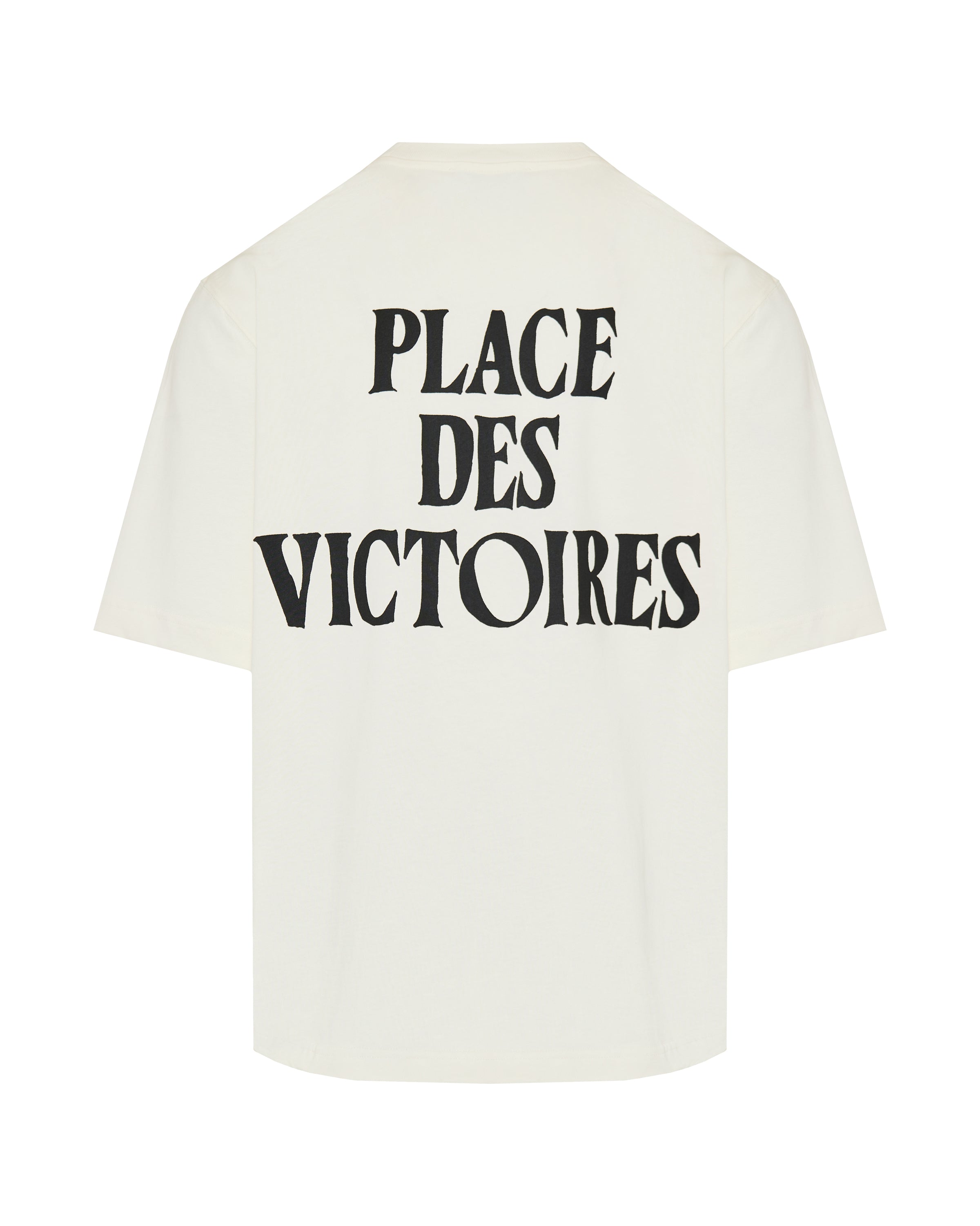 Ami Paris Place des Victoires printed cotton T-shirt – Luisa World