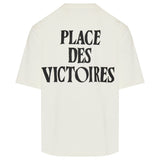 Ami Paris Place des Victoires printed cotton T-shirt