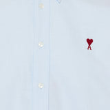 Embroidered cotton oxford shirt
