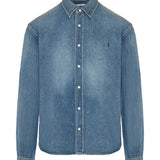 Saint Laurent Cassandre denim shirt