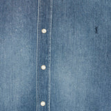 Saint Laurent Cassandre denim shirt