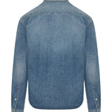 Saint Laurent Cassandre denim shirt